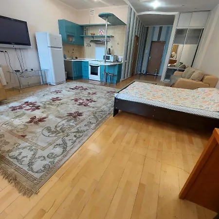 1 Комнатная В Жк В Самале Apartment Almaty Exterior photo
